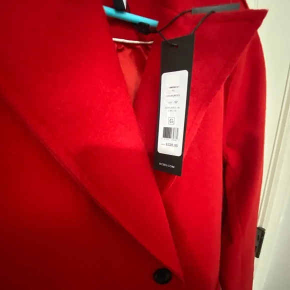 NEW 🤩🤩BCBG wool blend trench coat 🤩🤩 - Picture 7 of 11